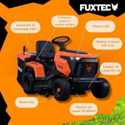 Image du fabricant 6 du FUXTEC Tondeuse autoportée FX-RMT84M