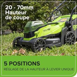 Image du fabricant 6 du Greenworks 48V Tondeuse sans fil