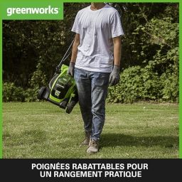 Image du fabricant 6 du Greenworks GD24LM33K2 tondeuse sans fil