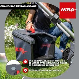 Image du fabricant 6 du IKRA 36V Tondeuse-mulcheuse compacte