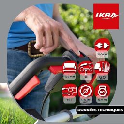Image du fabricant 6 du IKRA Tondeuse électrique IERM 2043 T
