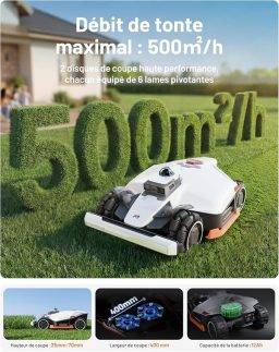 Image du fabricant 6 du Mammotion LUBA 3 AWD robot tondeuse
