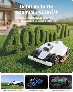 Image du fabricant 6 du Mammotion LUBA 3 AWD Robot Tondeuse