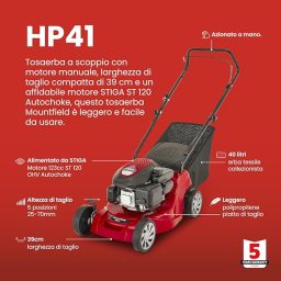 Image du fabricant 6 du Mountfield Tondeuse Rotative HP41