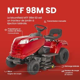 Image du fabricant 6 du Mountfield Tracteur MTF 98M SD