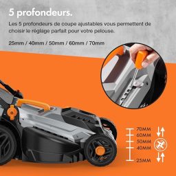 Image du fabricant 6 du VonHaus Tondeuse à Gazon électrique