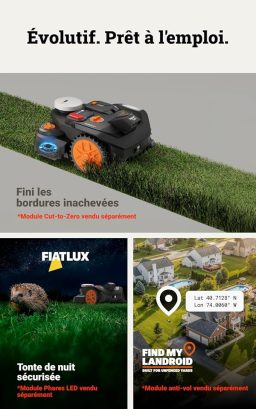Image du fabricant 6 du WORX Vision Cloud 2WD Robot Tondeuse