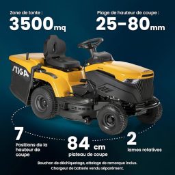 Image du fabricant 7 du STIGA Estate 384 Tracteur Jardin