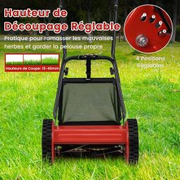 Image du fabricant 7 du COSTWAY tondeuse à gazon manuelle
