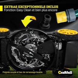 Image du fabricant 7 du Craftfull Tondeuse Gazon Thermique CR-196-30