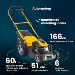 Image du fabricant 7 du STIGA Combi 53 S Tondeuse thermique