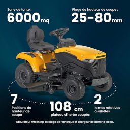 Image du fabricant 7 du STIGA Tornado 5108 tracteur jardin
