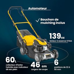 Image du fabricant 7 du Tondeuse STIGA Combi 48 S
