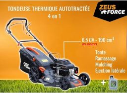 Image du fabricant 7 du Tondeuse thermique essence 196 cm³