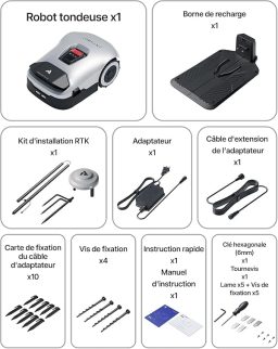 Image du fabricant 8 du ANTHBOT Genie1000 robot tondeuse