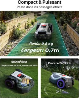 Image du fabricant 8 du ANTHBOT Robot Tondeuse M5 Multizone