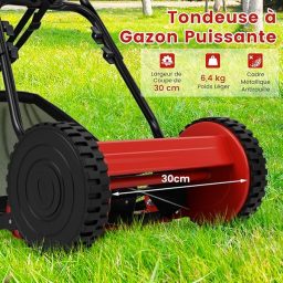 Image du fabricant 8 du COSTWAY tondeuse à gazon manuelle