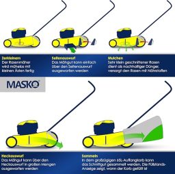 Image du fabricant 8 du MASKO® Tondeuse Essence 5 en 1