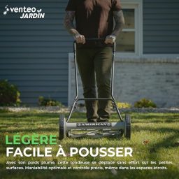 Image du fabricant 8 du Tondeuse pousse américaine 18 pouces