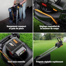 Image du fabricant 8 du WORX Tondeuse à Gazon WG749E