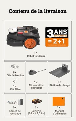 Image du fabricant 8 du WORX Vision Cloud 2WD Robot Tondeuse