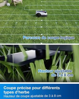Image du fabricant 9 du ECOVACS Goat O800 RTK Tondeuse