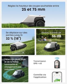 Image du fabricant 9 du eufy E15 Robot Tondeuse