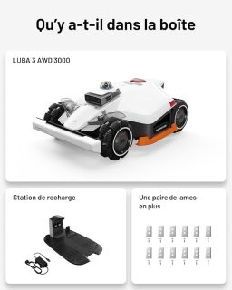 Image du fabricant 9 du Mammotion LUBA 3 AWD robot tondeuse