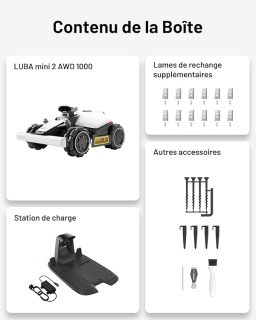 Image du fabricant 9 du MAMMOTION LUBA Mini 2 robot tondeuse