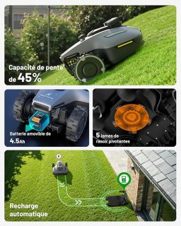 Image du fabricant 9 du Mammotion YUKA Mini Vision robot tondeuse