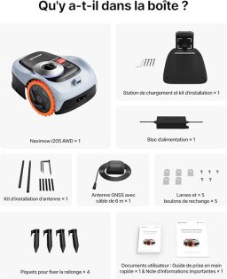 Image du fabricant 9 du Segway Navimow i205 tondeuse robot