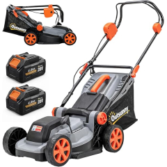 Tondeuse À Gazon sans fil Outsunny à sans 18V X2