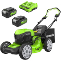 Tondeuse sans fil Greenworks GD24X2LM46SPK4X