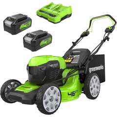 Tondeuse sans fil Greenworks GD24X2LM46SPK4X