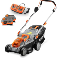 Tondeuse À Gazon sans fil Fuxtec E2RM43 Set Batteries et...