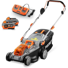 Tondeuse À Gazon sans fil Fuxtec E2RM43 Set Batteries et Chargeur