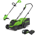 Tondeuse À Gazon Électrique Greenworks GD24LM33LT25K4